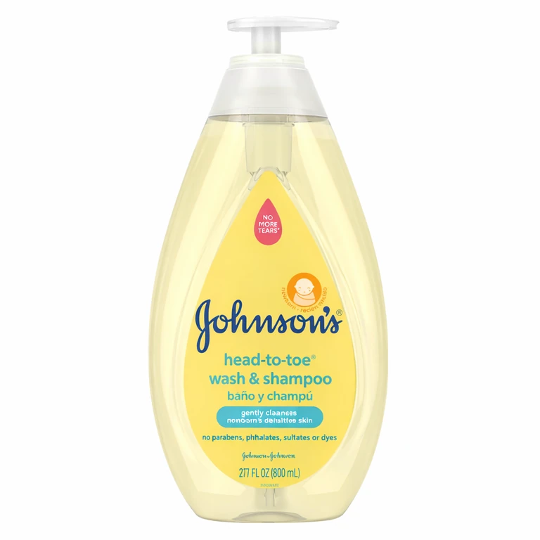 Johnson's Head-To-Toe Wash & Shampoo 800 ml (27.1 fl oz)